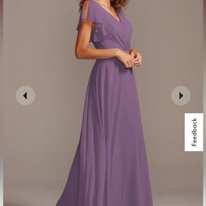 Plus size bridesmaids dress